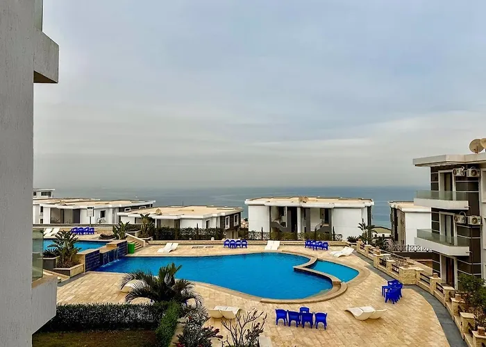 Luxury With Pool & Sea Views-ain Sokhna Apartment
